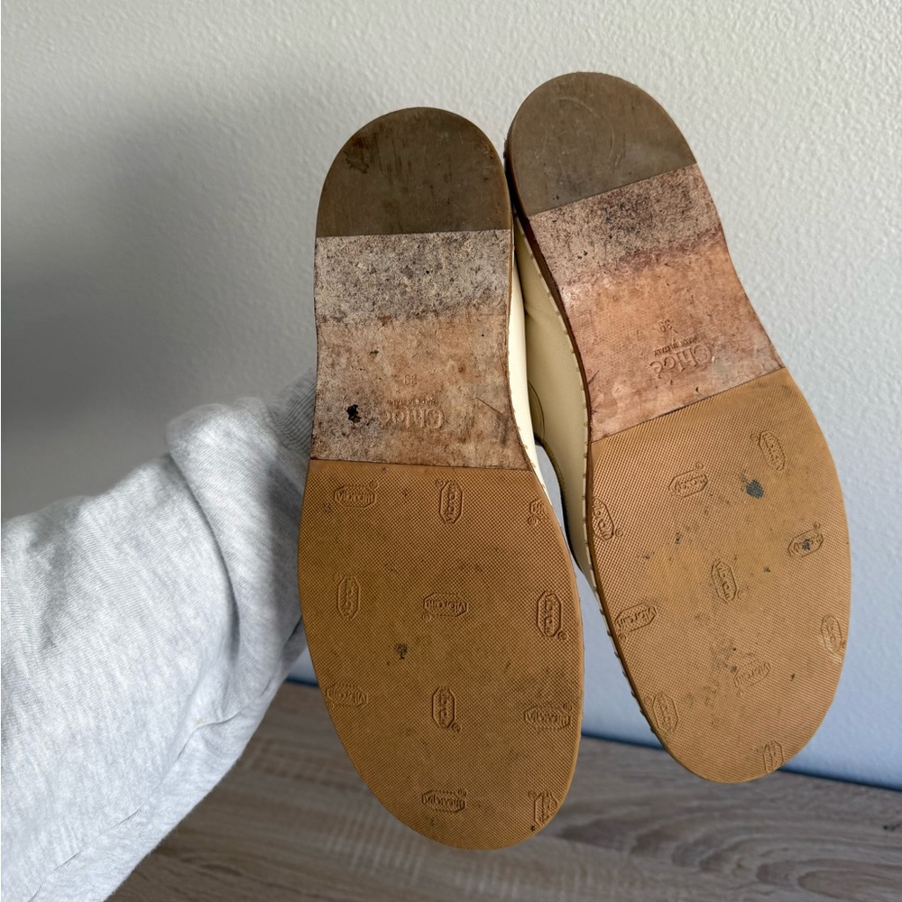 Chloe Cream Mary Jane Flats - Picture 9 of 10